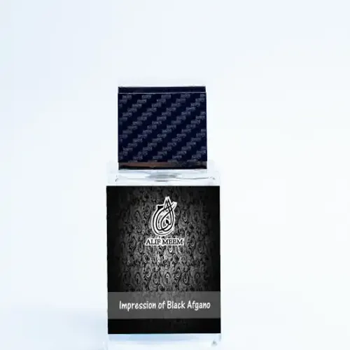 Impression of Black Afgano Eau de Parfum (EDP) by Alif Meem Fragrances - Impression perfume | Pakistani fragrance for unisex