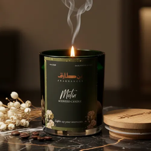 Motia Scented Candle by Bin Tariq Fragrances - Original creation | Pakistani fragrance for unisex
