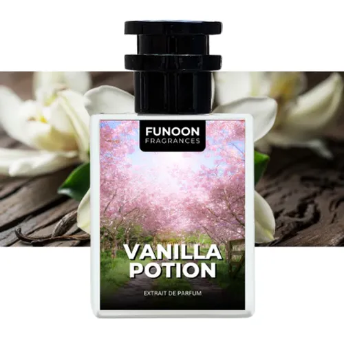 Vanilla Potion Extrait de Parfum (Pure Perfume) by Funoon Fragrances - Fragrance impression | Pakistani fragrance for unisex