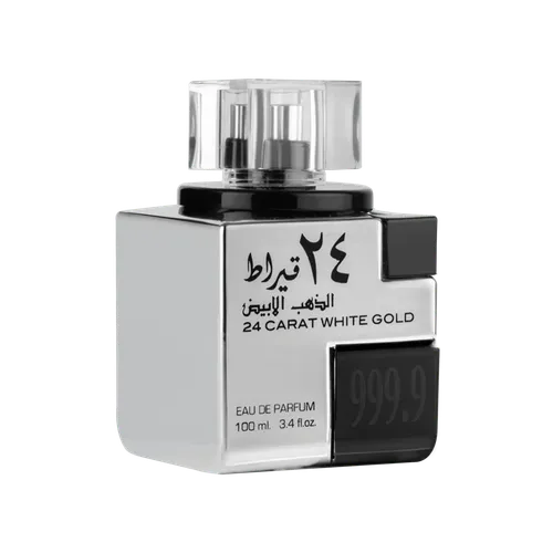 24 Carat White Gold Eau de Parfum (EDP) by Lattafa Pakistan - Original creation | Pakistani fragrance for unisex