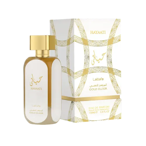 Hayaati Gold Elixir Eau de Parfum (EDP) by Lattafa Pakistan - Original creation | Pakistani fragrance for female