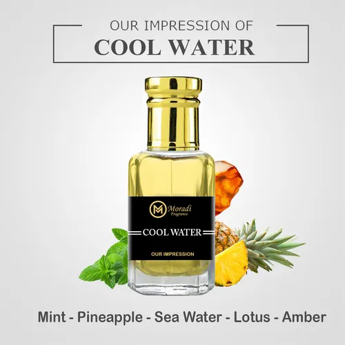 Impression of Cool Water Attar by Moradi - Impression perfume | Pakistani fragrance for male