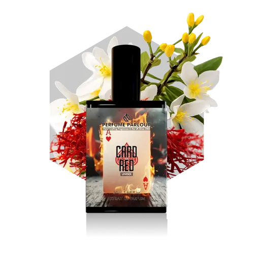 Card Red Extrait de Parfum (Pure Perfume) by Perfume Parlour - Fragrance impression | Pakistani fragrance for unisex