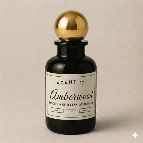 Amberwood sultani Extrait de Parfum (Pure Perfume) by Scent It - Fragrance impression | Pakistani fragrance for unisex