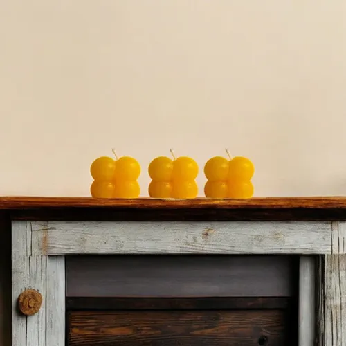 Bubble Square Scented Candle by Scent You - Original creation | Pakistani fragrance for unisex