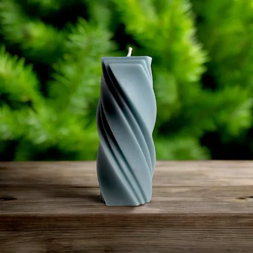 Spiral Pillar B Scented Candle by Scent You - Original creation | Pakistani fragrance for unisex