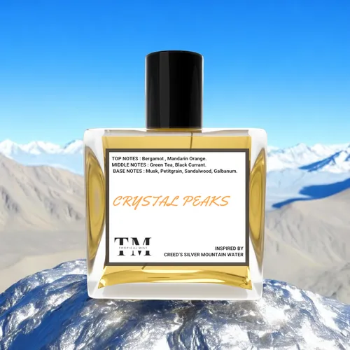 Crystal peaks Eau de Parfum (EDP) by Tropical Mist - Impression perfume | Pakistani fragrance for unisex