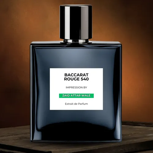 Impression of Baccarat Rouge 540 Eau de Parfum (EDP) by Zaid Attar Wale - Impression perfume | Pakistani fragrance for unisex